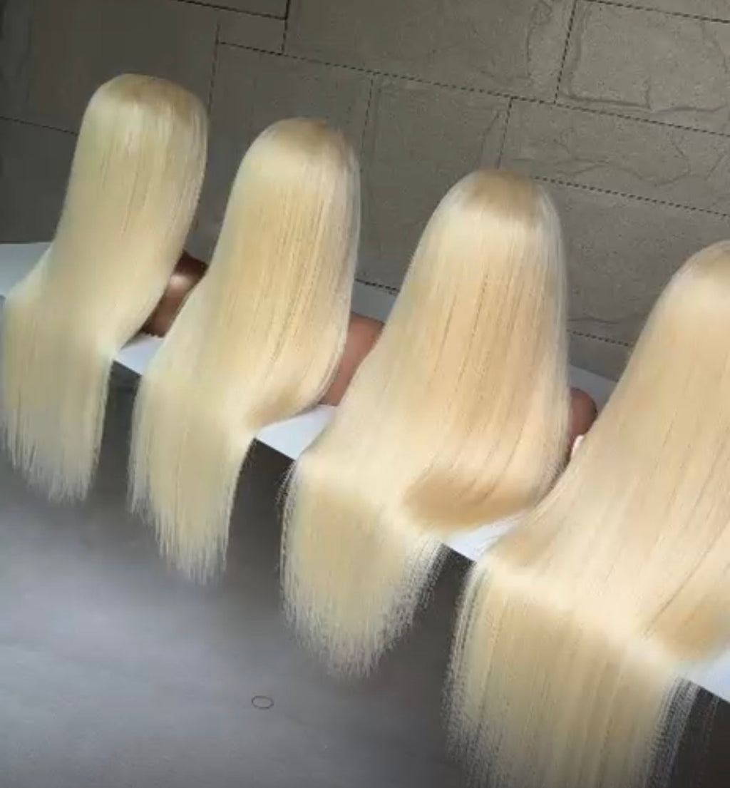 13x6HD 24in 613 Straight Wig