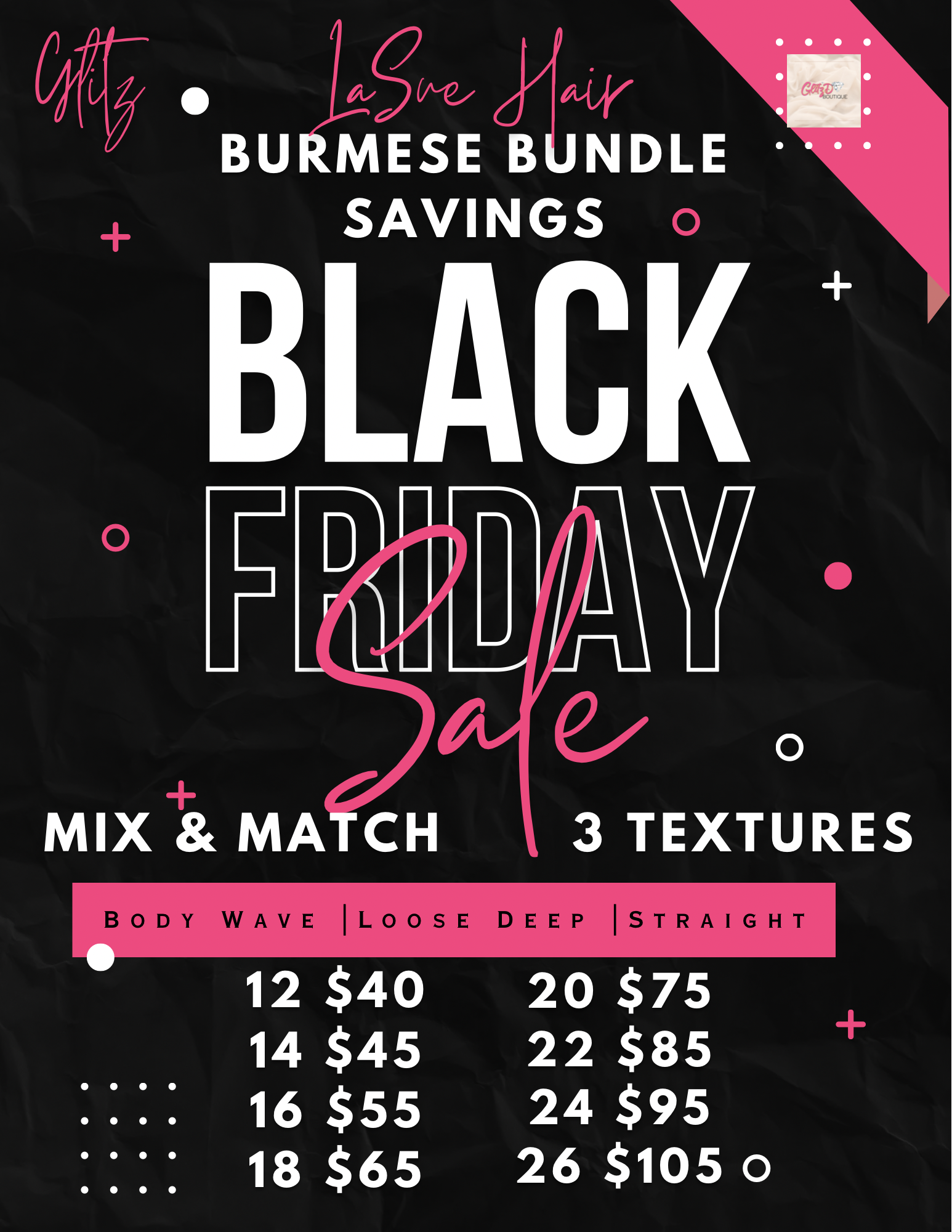 Black Friday Bundle Sale